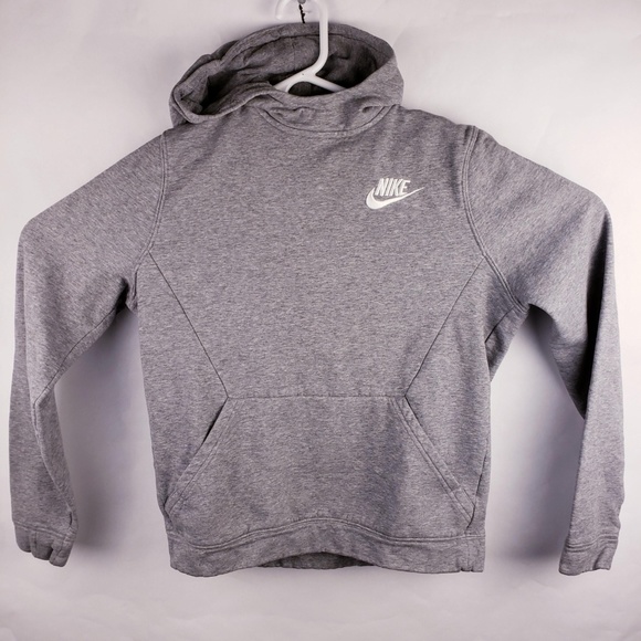 Nike Tops | Womens Nike Grey Hoodie Sweatshirt Sz Xl | Poshmark
